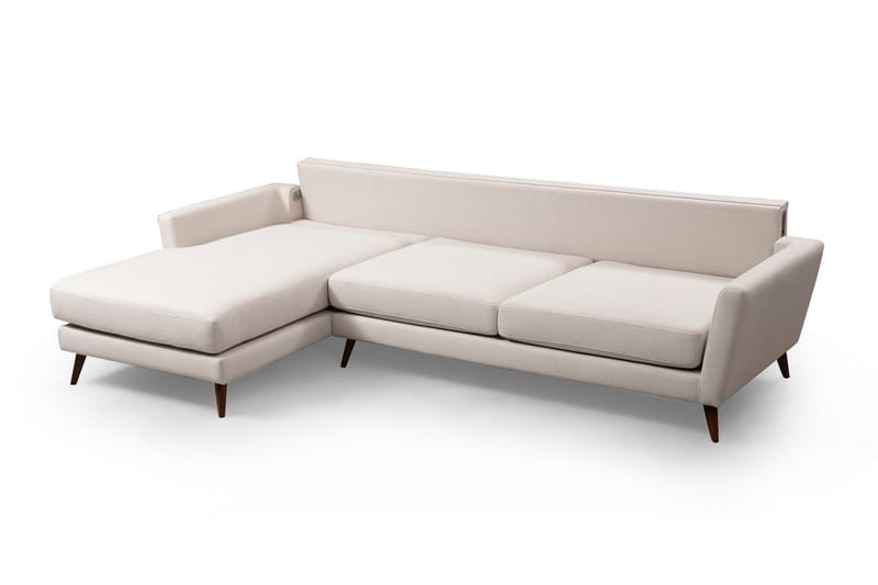 Gajanejos Chaiselongsofa - Beige - Møbler - Sofaer - Sofa med chaiselong