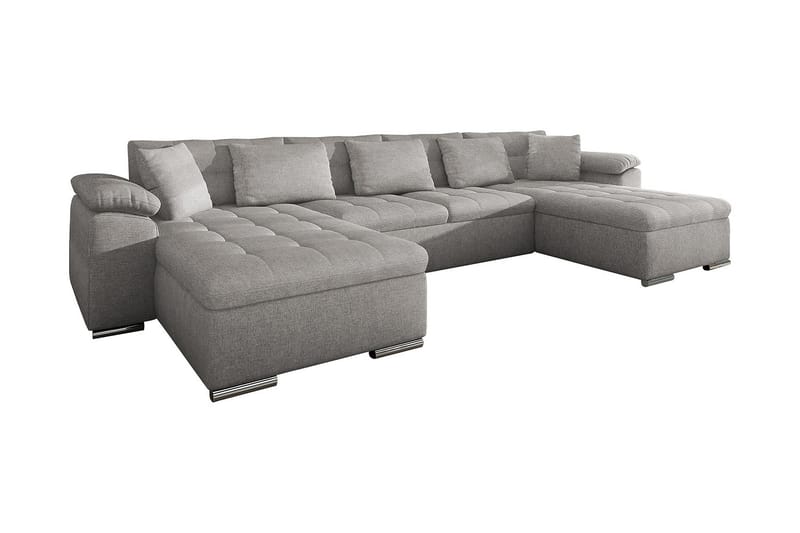 Wicenza U-sovesofa 375x155x76 cm - Møbler - Sofaer - Sovesofaer - Sovesofa chaiselong