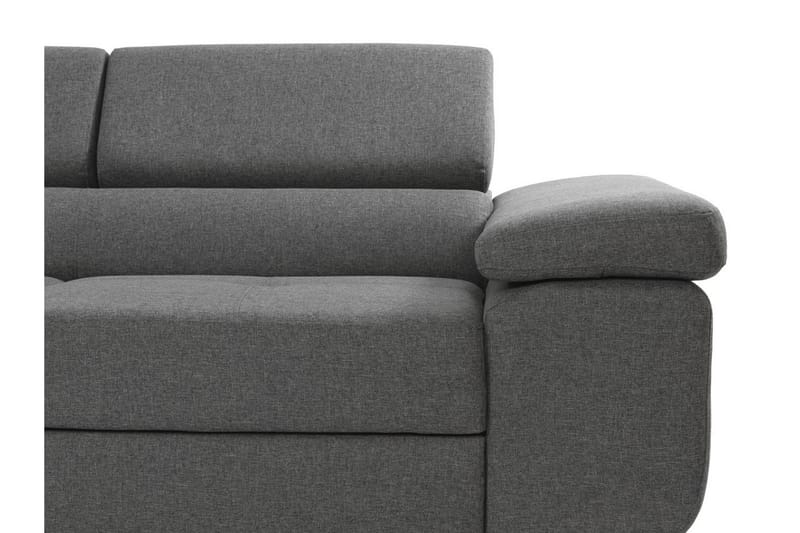 Sovesofa med chaiselong - Brun - Møbler - Sofaer - Sovesofaer