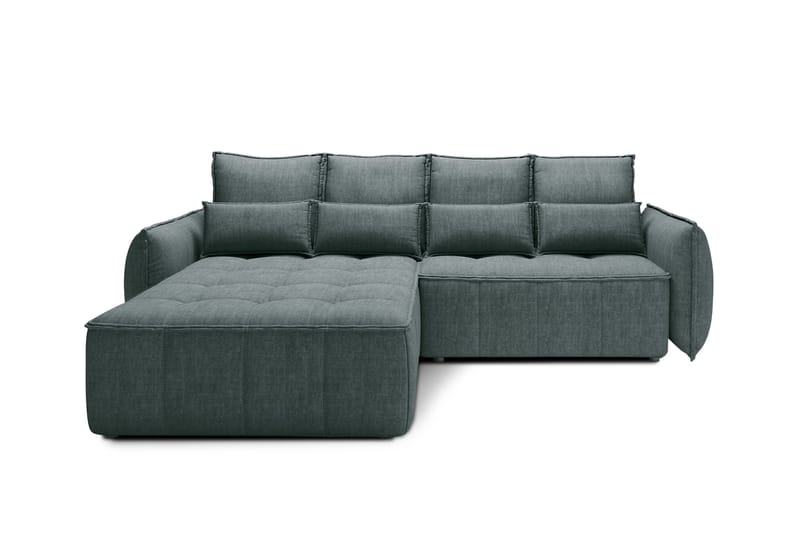 Takara Sovesofa med Chaiselong 3-personers - Grøn - Møbler - Sofaer - Sovesofaer