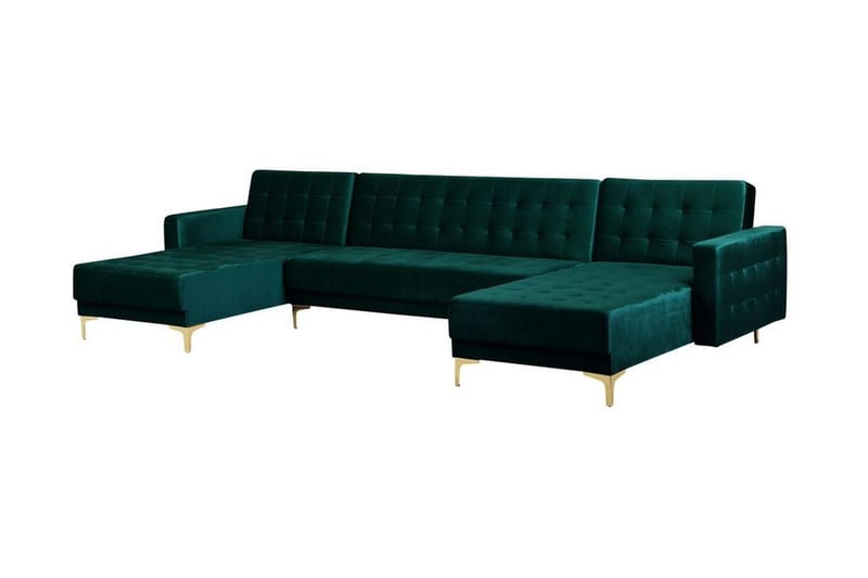 Toomey sovesofa med Divan - Grøn - Møbler - Sofaer - Sovesofaer