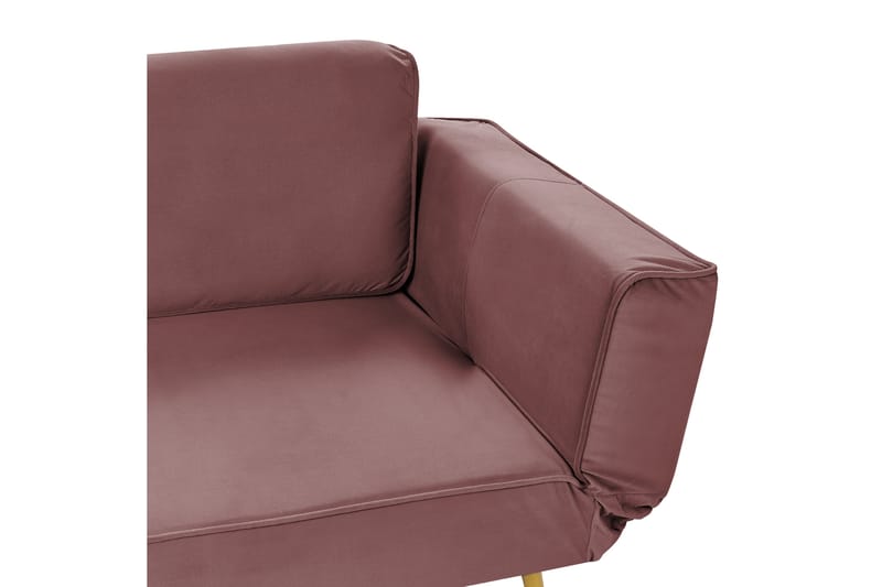 Touya Sovesofa 2-personers - Guld/Rosa - Møbler - Sofaer - Sovesofaer