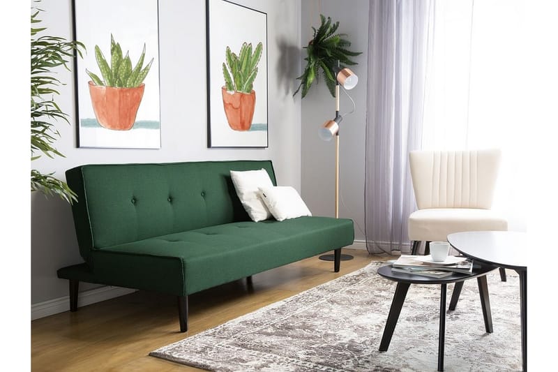 Visby sovesofa 180 cm - Grøn - Møbler - Sofaer - Sovesofaer