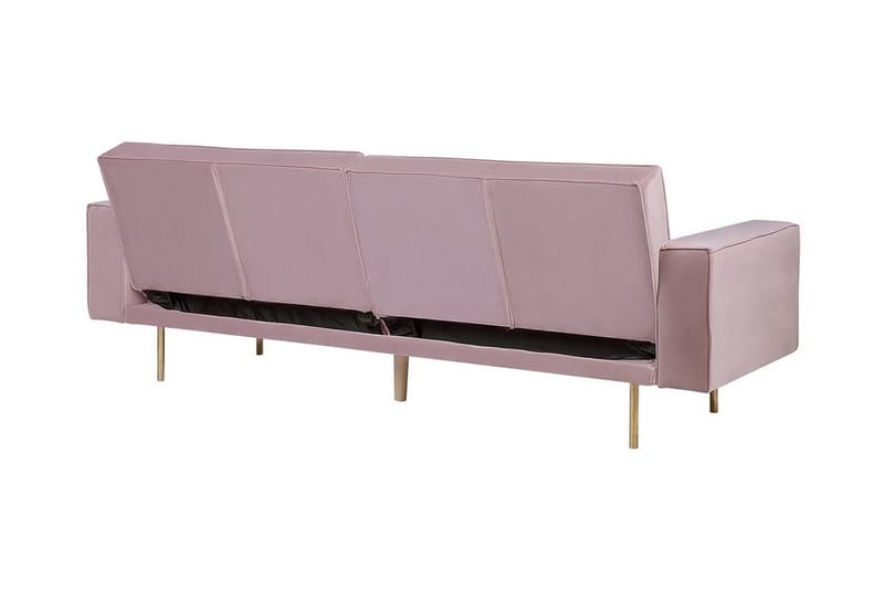 Visnes sovesofa 218 cm - Lyserød - Møbler - Sofaer - Sovesofaer