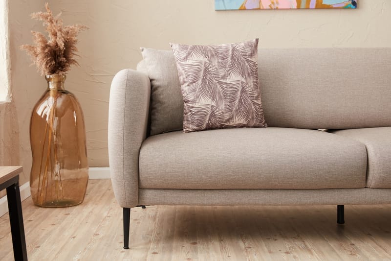 Wenus Chaiselongsovesofa 3-personers - Beige - Møbler - Sofaer - Sovesofaer