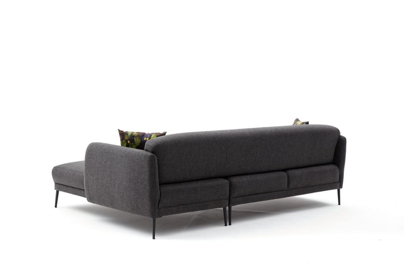 Wenus Chaiselongsovesofa 3-personers - Antracit - Møbler - Sofaer - Sovesofaer