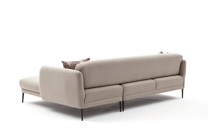 Wenus Chaiselongsovesofa 3-personers - Beige - Møbler - Sofaer - Sovesofaer