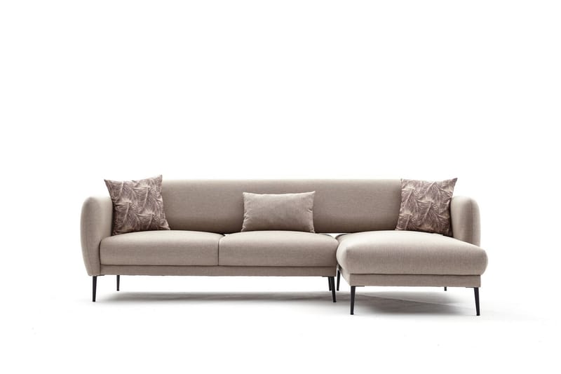 Wenus Chaiselongsovesofa 3-personers - Beige - Møbler - Sofaer - Sovesofaer