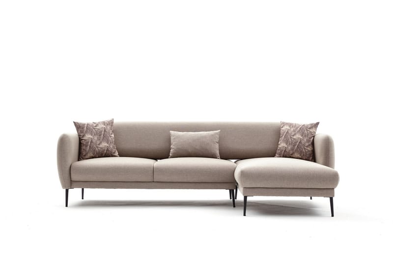 Wenus Chaiselongsovesofa 3-personers - Beige - Møbler - Sofaer - Sovesofaer