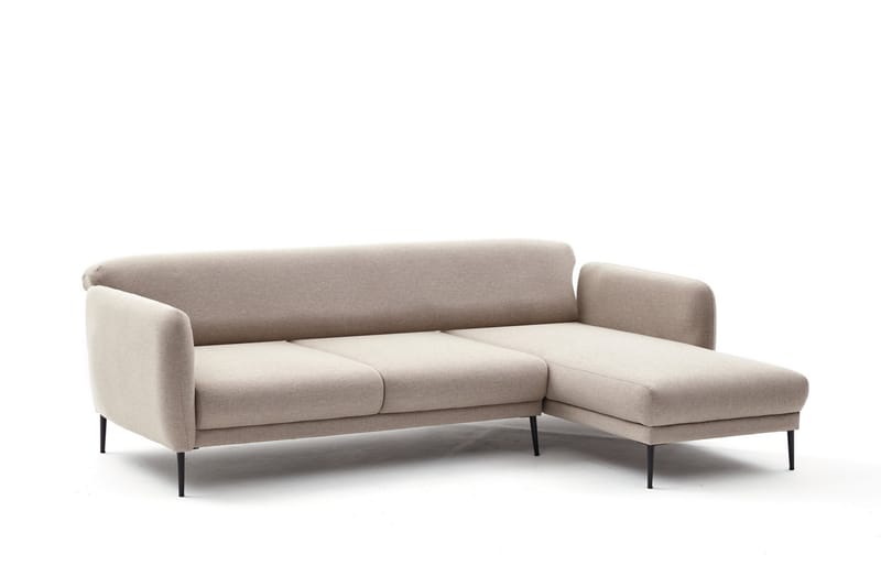 Wenus Chaiselongsovesofa 3-personers - Beige - Møbler - Sofaer - Sovesofaer