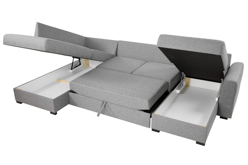 Wilma 6-personers Divan Højre Sovesofa 305 cm - Møbler - Sofaer - Sovesofaer