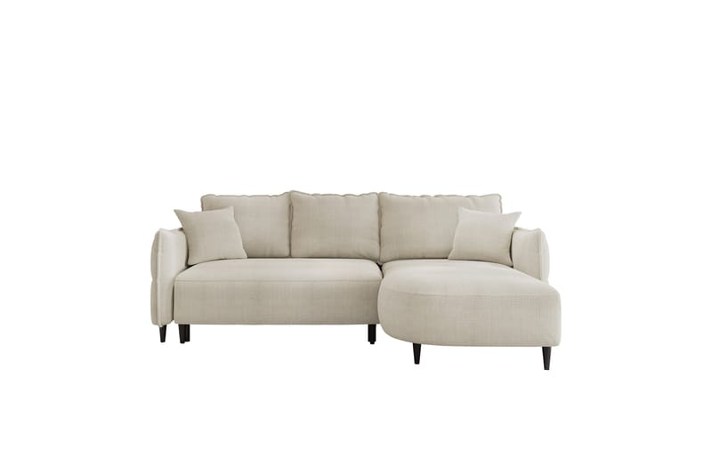 Sycylia Sofa med Divan 3-personers - Beige - Møbler - Sofaer - Sofa med chaiselong