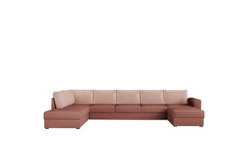 Taberk Sofa med Chaiselong og Divan 5-personers