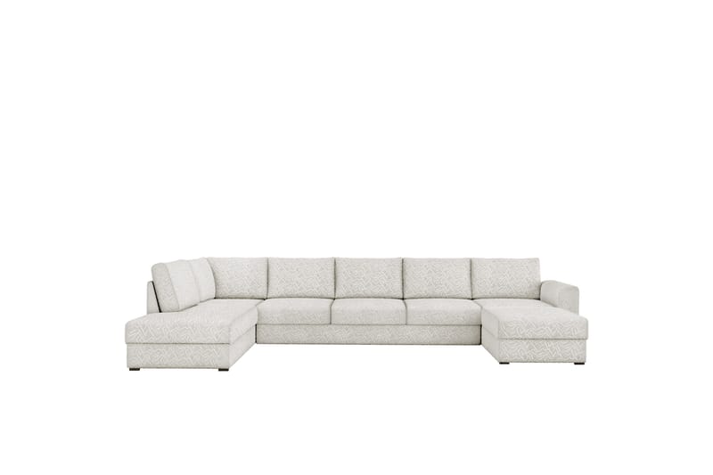 Taberk Sofa med Chaiselong og Divan 5-personers - Beige - Møbler - Sofaer - U Sofa