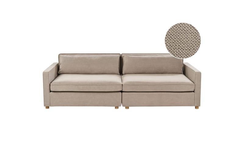 Tomie Sofa 3-personers - Beige - Møbler - Sofaer - 3 personers sofa