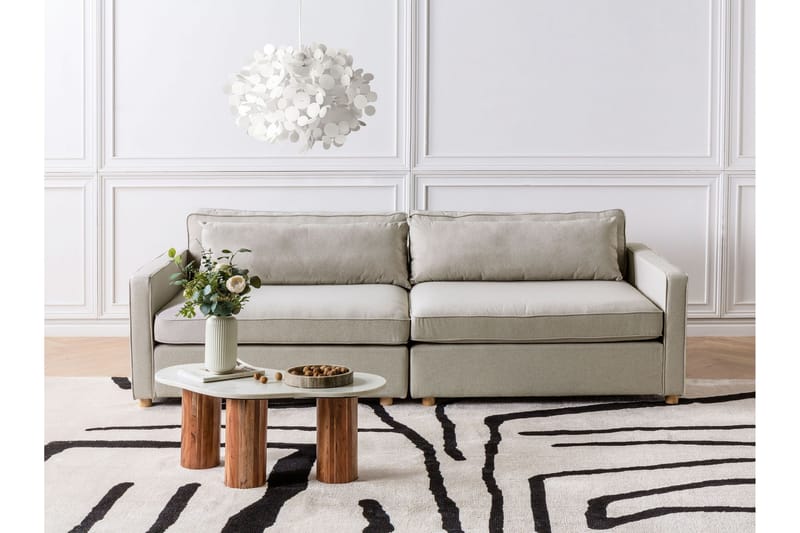 Tomie Sofa 3-personers - Beige - Møbler - Sofaer - 3 personers sofa