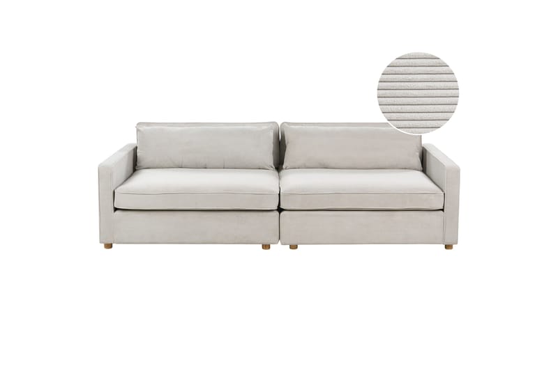 Tomie Sofa 3-personers - Grå - Møbler - Sofaer - 3 personers sofa