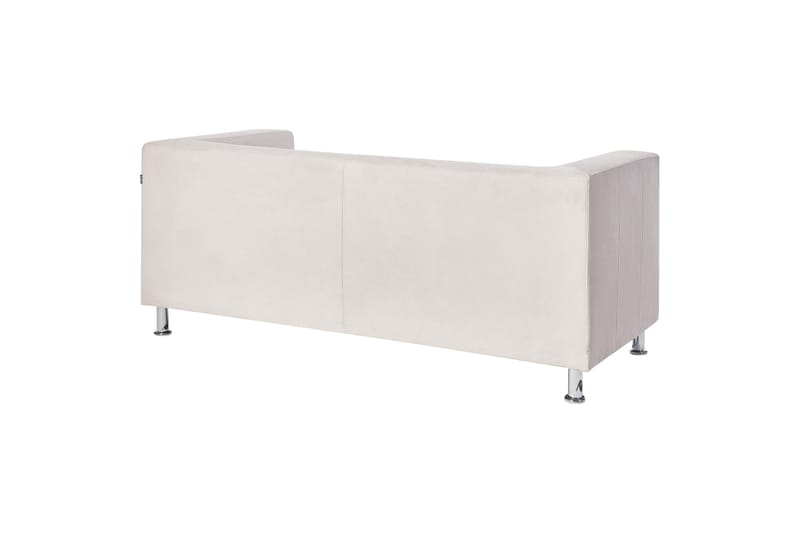 Tomio Sofa 3-personers - Hvid/Sølv - Møbler - Sofaer - 3 personers sofa