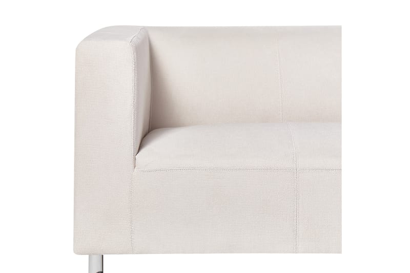 Tomio Sofa 3-personers - Hvid/Sølv - Møbler - Sofaer - 3 personers sofa