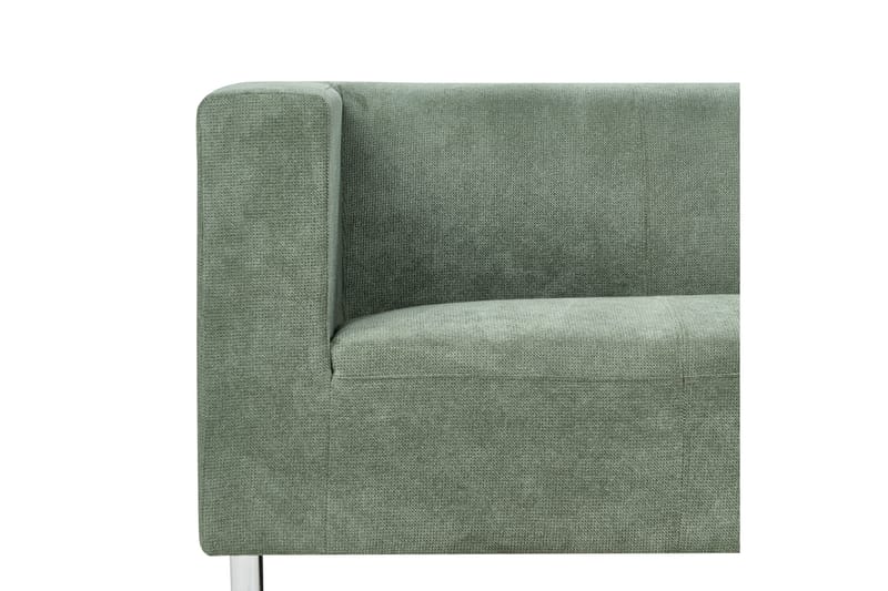 Tomio Sofa 3-personers - Sølv/Grøn - Møbler - Sofaer - 3 personers sofa