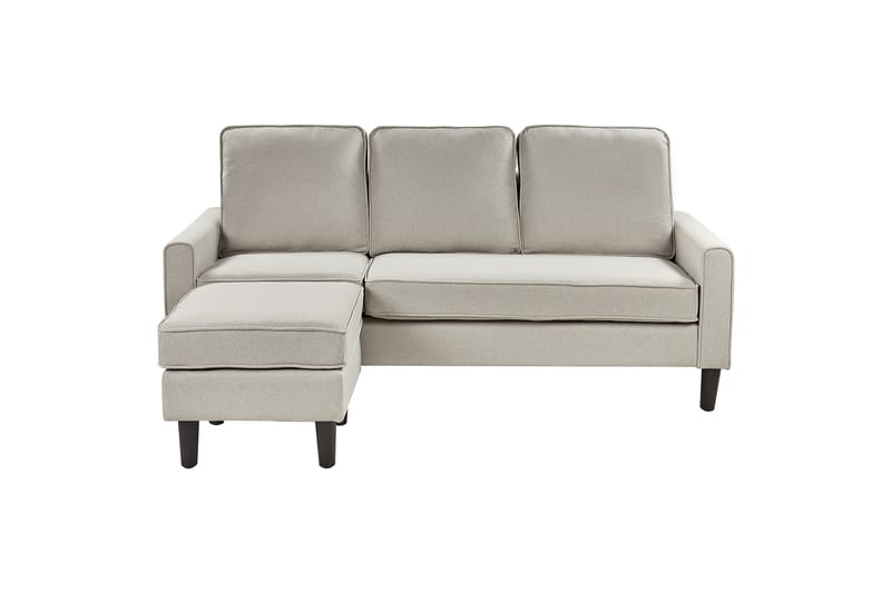 Traun Sofa 3-personers - Beige/Sort - Møbler - Sofaer - 3 personers sofa