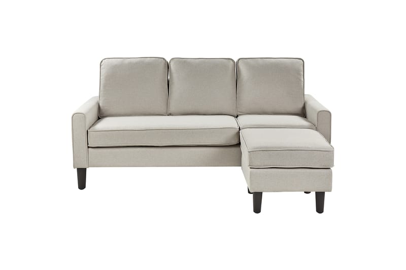 Traun Sofa 3-personers - Beige/Sort - Møbler - Sofaer - 3 personers sofa