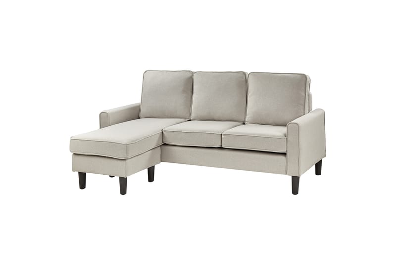 Traun Sofa 3-personers - Beige/Sort - Møbler - Sofaer - 3 personers sofa