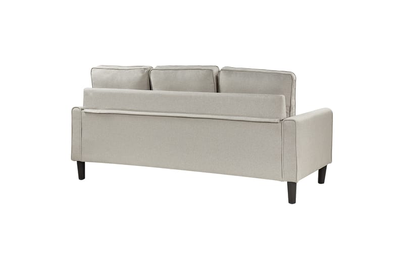 Traun Sofa 3-personers - Beige/Sort - Møbler - Sofaer - 3 personers sofa