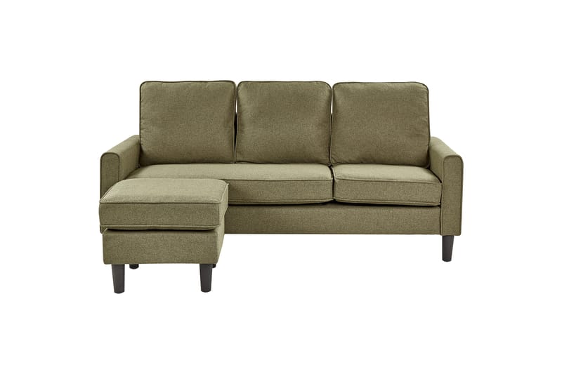 Traun Sofa 3-personers - Sort/Grøn - Møbler - Sofaer - 3 personers sofa