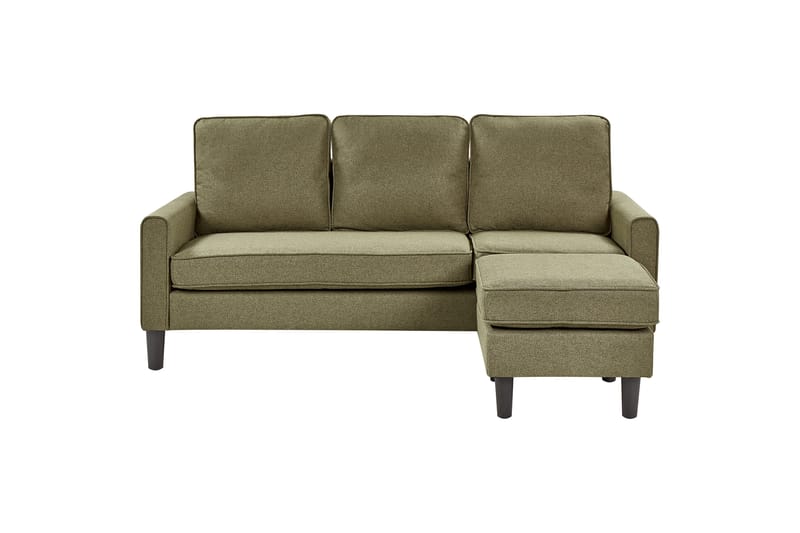 Traun Sofa 3-personers - Sort/Grøn - Møbler - Sofaer - 3 personers sofa