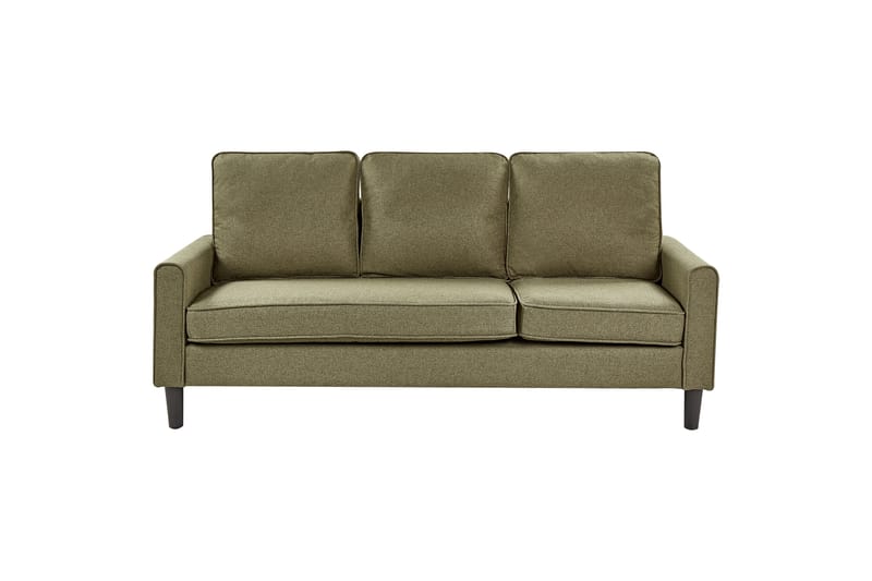 Traun Sofa 3-personers - Sort/Grøn - Møbler - Sofaer - 3 personers sofa