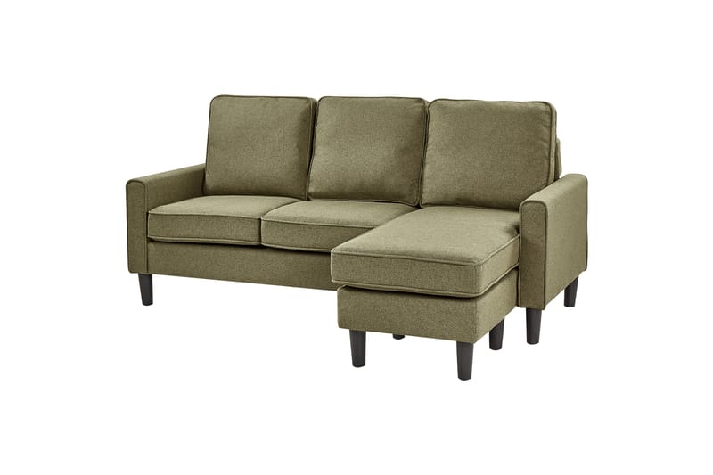 Traun Sofa 3-personers - Sort/Grøn - Møbler - Sofaer - 3 personers sofa