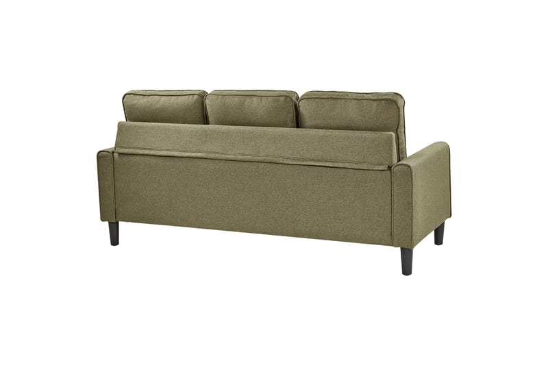 Traun Sofa 3-personers - Sort/Grøn - Møbler - Sofaer - 3 personers sofa