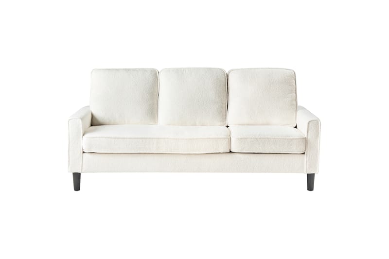 Traun Sofa 3-personers - Sort/Hvid - Møbler - Sofaer - 3 personers sofa