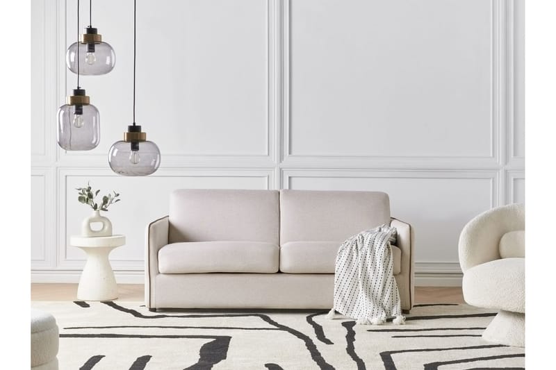 Triveni Sovesofa 2-personers - Beige - Møbler - Sofaer - Sovesofaer