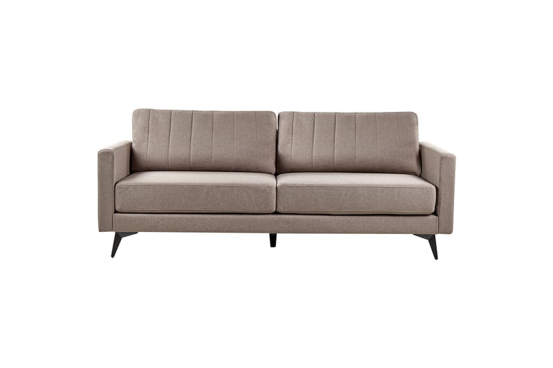 Tuba Sofa 3-personers - Brun/Sort - Møbler - Sofaer - 3 personers sofa