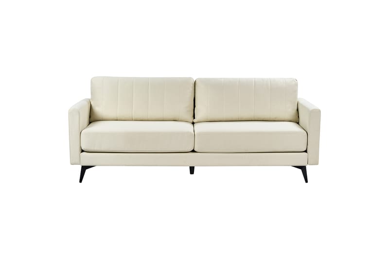 Tuba Sofa 3-personers - Beige/Sort - Møbler - Sofaer - 3 personers sofa