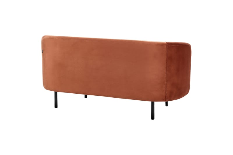 Tuka Sofa 2-personers - Sort/Orange - Møbler - Sofaer - 2 personers sofa