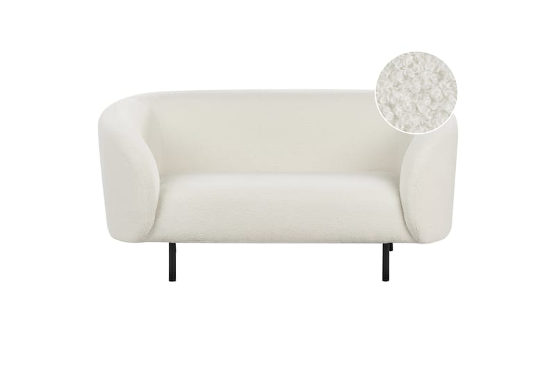 Tuka Sofa 2-personers - Sort/Hvid - Møbler - Sofaer - 2 personers sofa