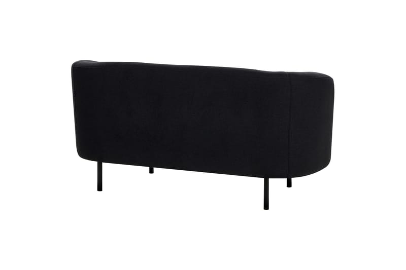 Tuka Sofa 2-personers - Sort - Møbler - Sofaer - 2 personers sofa