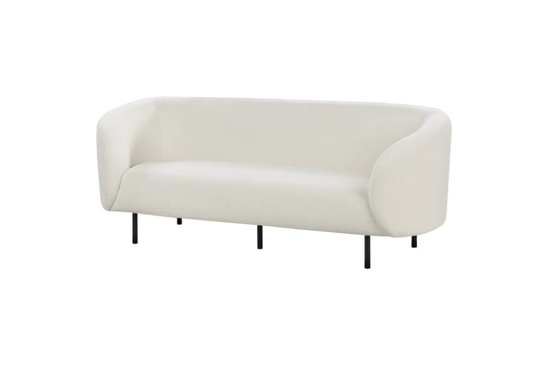 Tuka Sofa 3-personers - Sort/Hvid - Møbler - Sofaer - 3 personers sofa