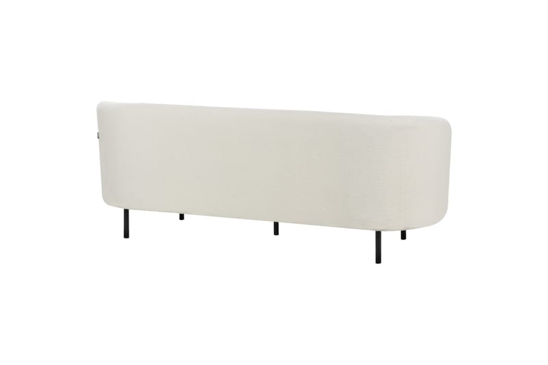 Tuka Sofa 3-personers - Sort/Hvid - Møbler - Sofaer - 3 personers sofa