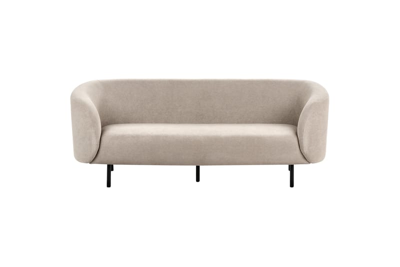 Tuka Sofa 3-personers - Beige/Sort/Grå - Møbler - Sofaer - 3 personers sofa