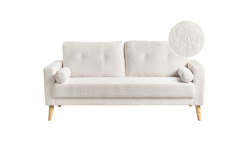 Tulsi Sofa 2-personers - Hvid - Møbler - Sofaer - 2 personers sofa