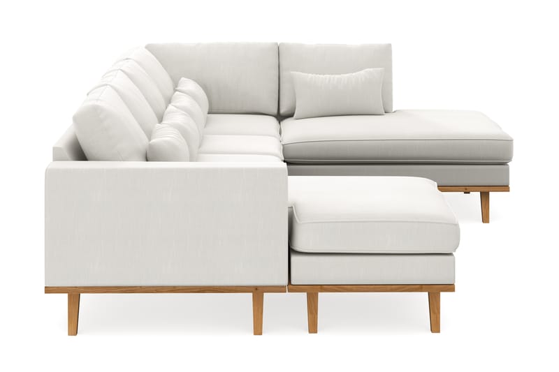 Copenhagen Compact 4-personers U Sofa Divan Venstre Chaiselong Højre - Linned Beige - Møbler - Sofaer - U Sofa