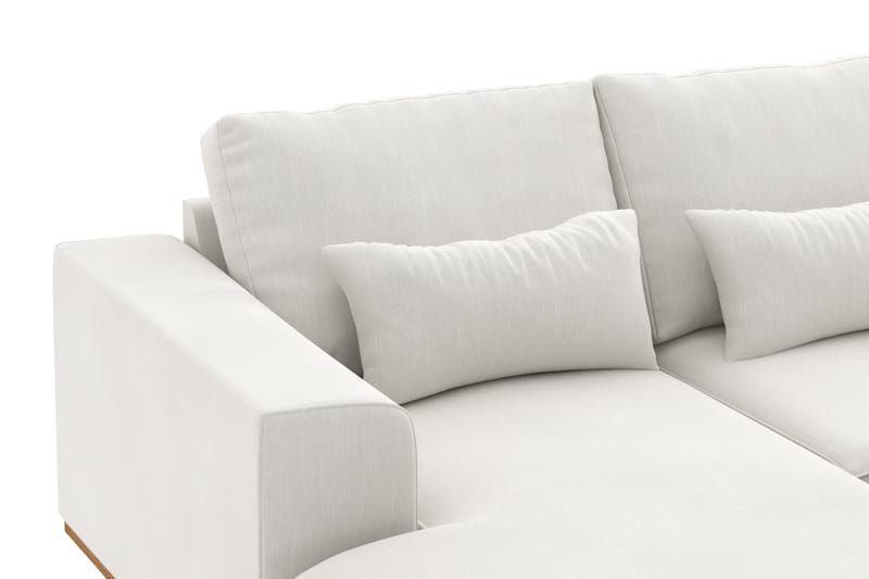 Copenhagen Compact 4-personers U Sofa Divan Venstre Chaiselong Højre - Linned Beige - Møbler - Sofaer - U Sofa