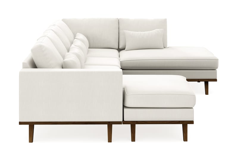 Copenhagen Compact Stor U Sofa 290 cm bred - Linned Beige - Møbler - Sofaer - U Sofa