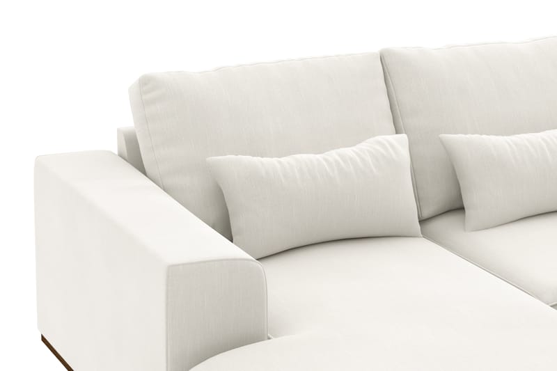 Copenhagen Compact Stor U Sofa 290 cm bred - Linned Beige - Møbler - Sofaer - U Sofa