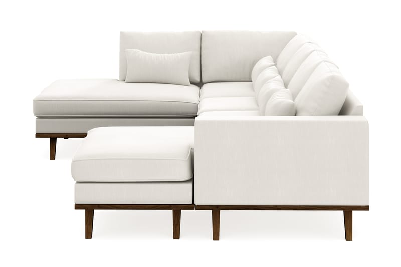 Copenhagen Compact U Sofa Divan Højre Chaiselong Venstre - Linned Beige - Møbler - Sofaer - U Sofa