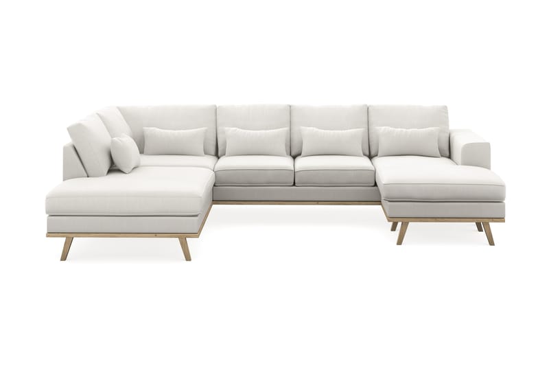 Copenhagen Compact U-Sofa - Linned Beige - Møbler - Sofaer - U Sofa